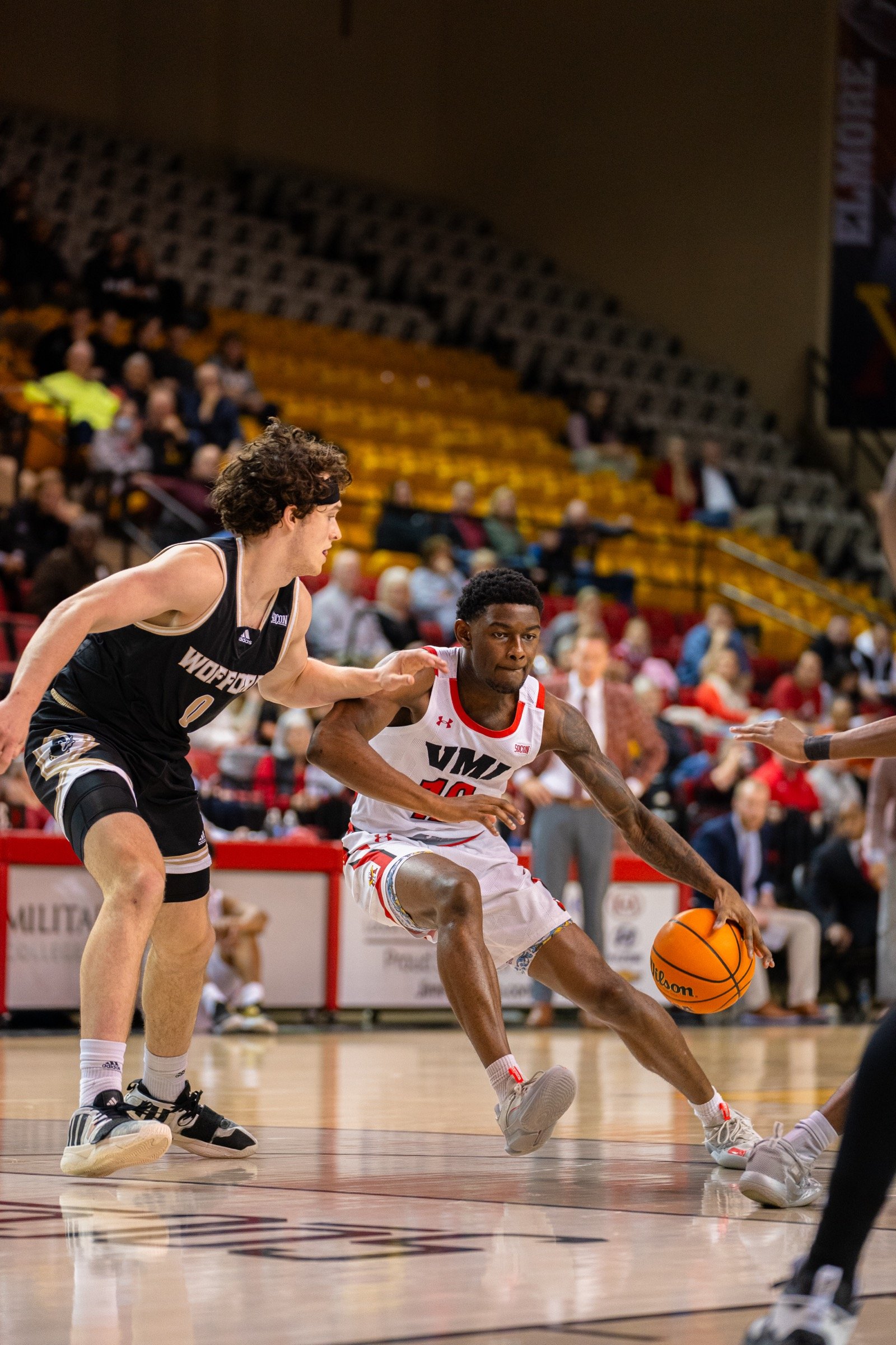 Basketball player moving without the ball
